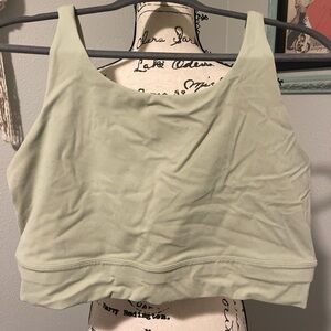 Nike Dri-FIT Sage Green Bra Top